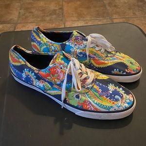 Polo Ralph Lauren low-top paisley sneakers
